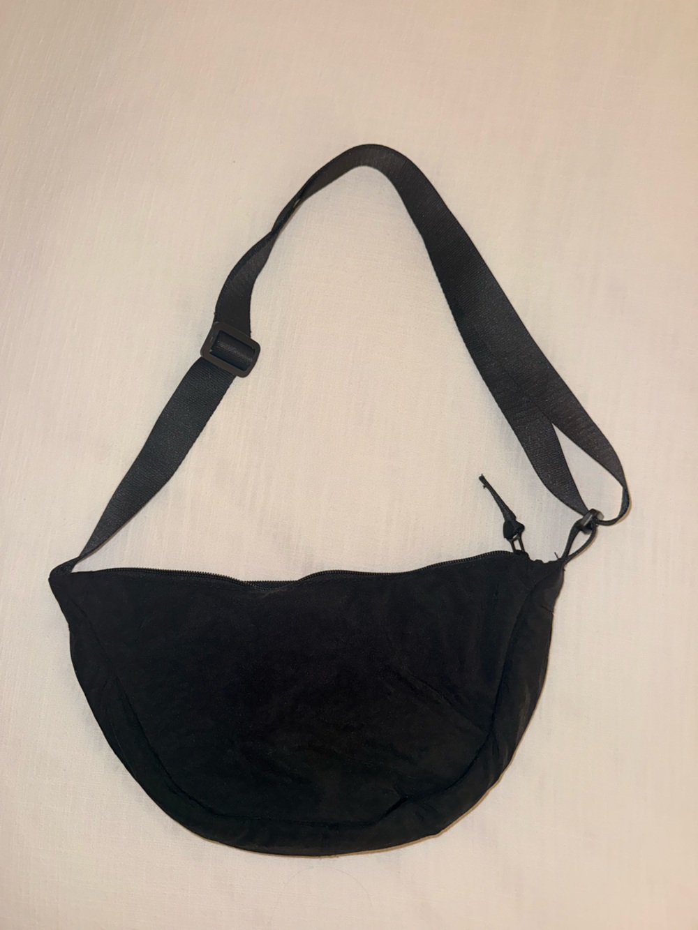 Black Crossbody Sling Bag - Casual Everyday Carry